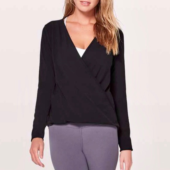 lululemon athletica Tops - ‼️NWT! Lululemon Full Freedom LS Size 12 Cherry!‼️